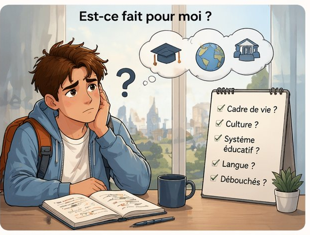 Étudiant français qui se demande si les bachelors internationaux sont faits pour lui